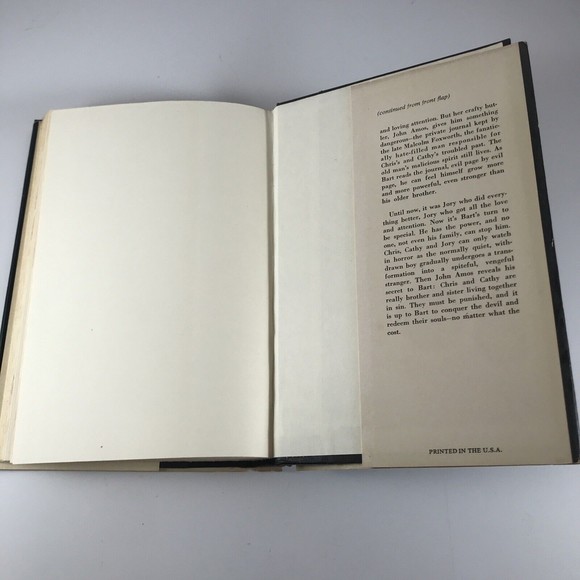 If There Be Thorns by V.C. Andrews Dust Jacket Hardcover Book Club Edition 1981 - Picture 6 of 7